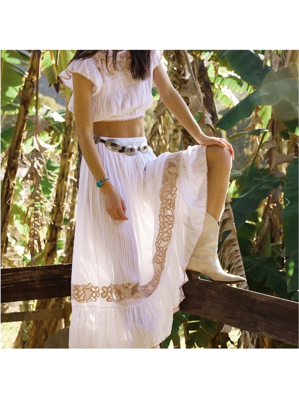 Chasing Unicorns 3 Piece Set - Delta Blouse & Stolen Moments Crop and Maxi Shirt